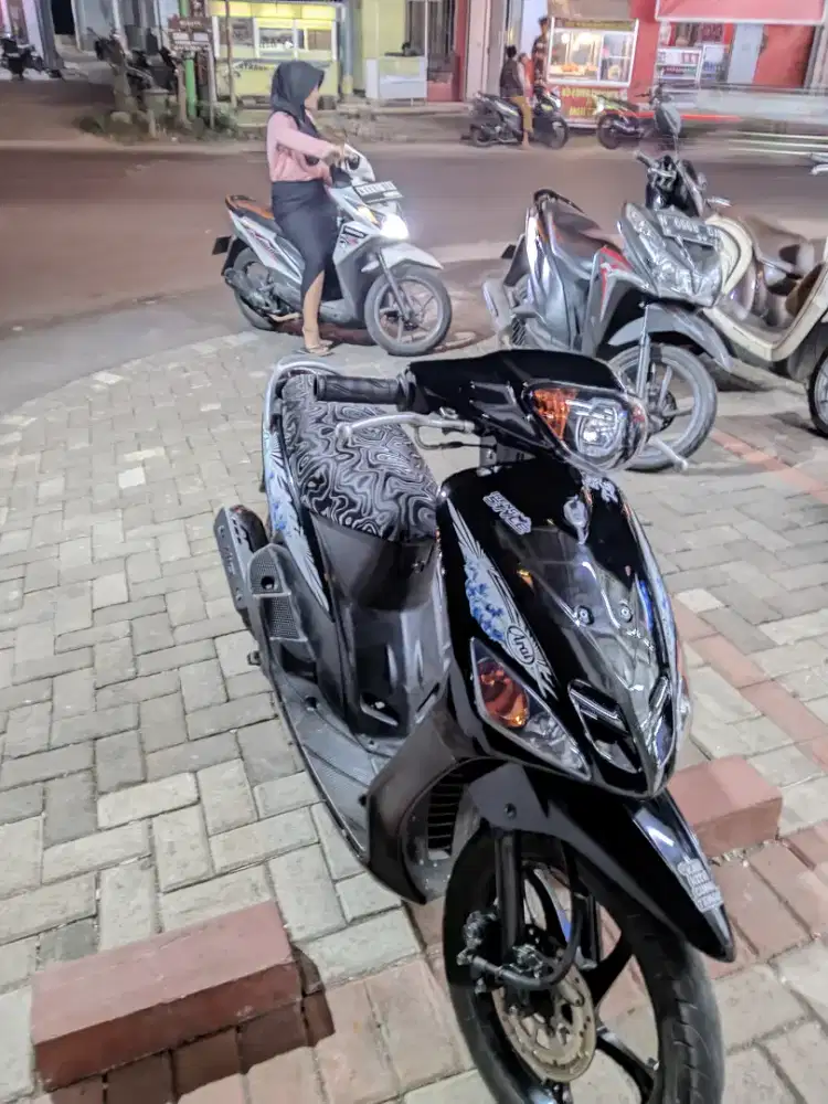 Mio sporty 2007 modifikasi tipis