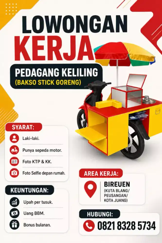 Loker pedagang keliling