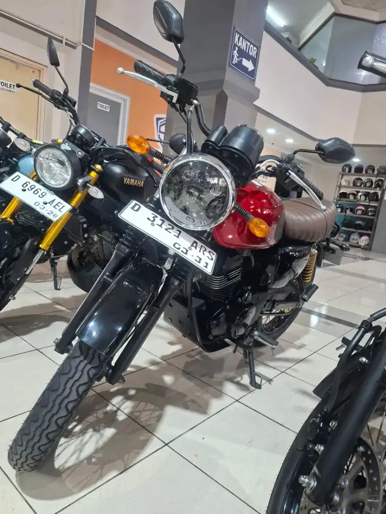 W 175 CAFE 2022 - SRI SANJAYA MOTOR - UNIT SUDAH DICOVER PERLINDUNGAN