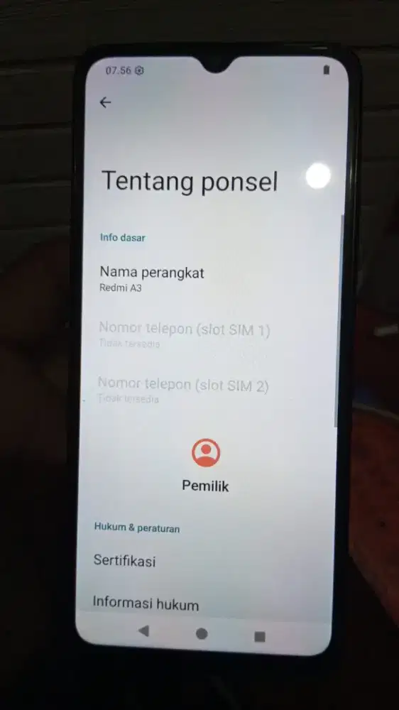 Redmi A3 4/128 mulus normal nominus