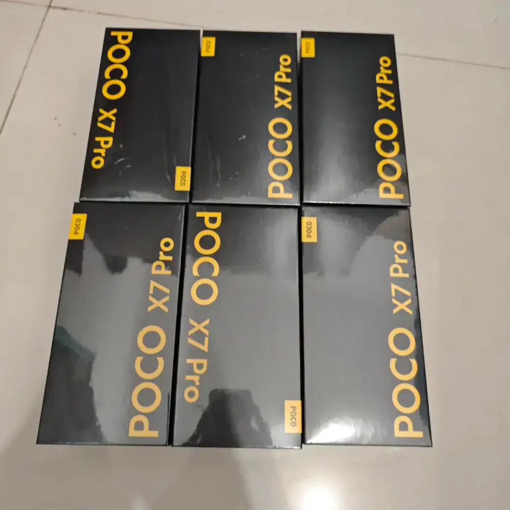 POCO X7 PRO 12/512 GARANSI RESMI XIAOMI 15 BULAN NO REPACK