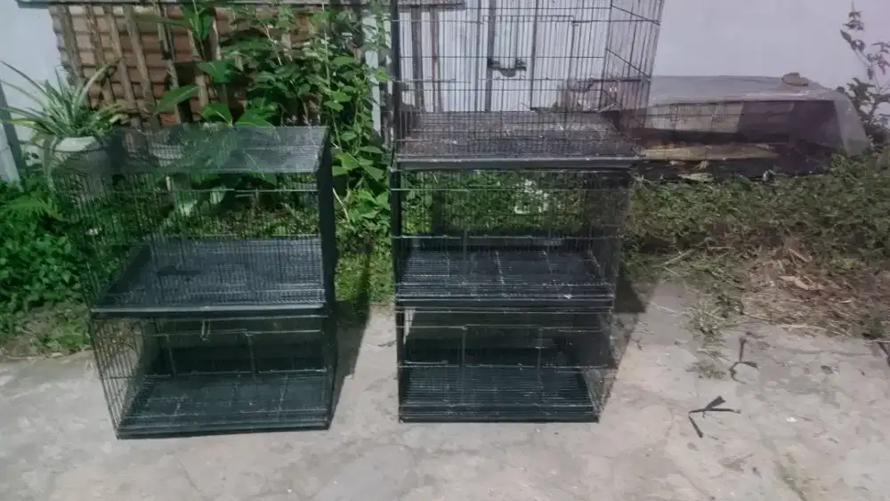 Kandang kotak bekas merk lama