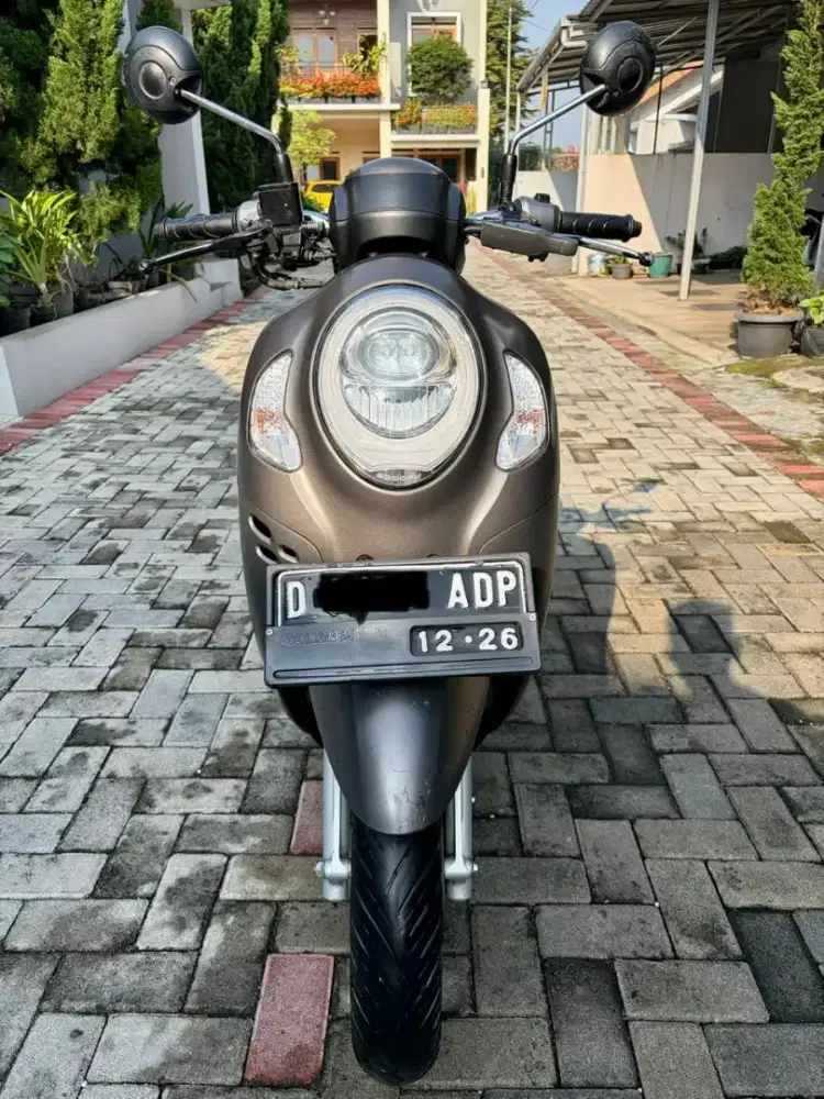 Honda scoopy stylish keyless PGMFI FULL ORIGINAL LENGKAP KM RENDAH