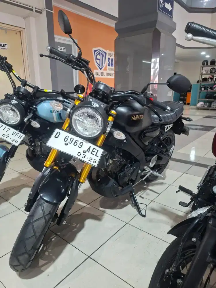 XSR 155 TH 2023, Unit Telah di cover perlindungan, Sri Sanjaya Motor