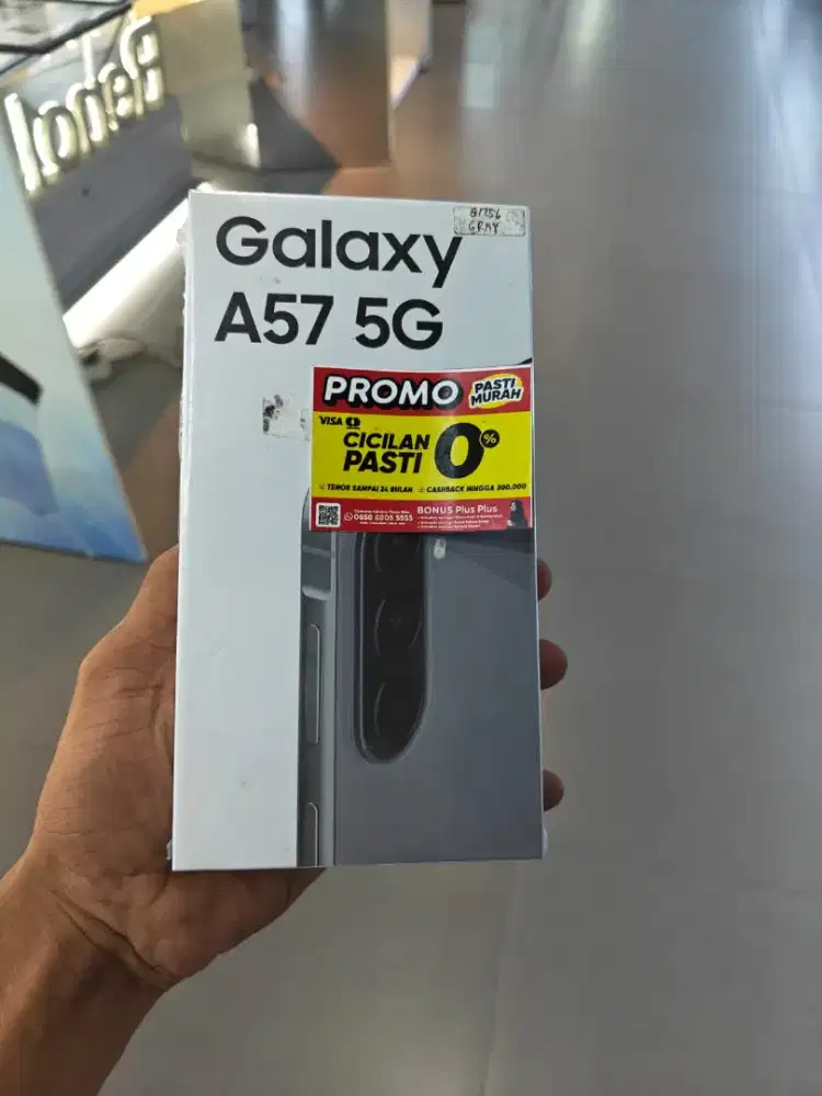 SAMSUNG GALAXY A57 8/256 HARGA PROMO BISA CICILAN 0% FREE ADAPTOR 25W