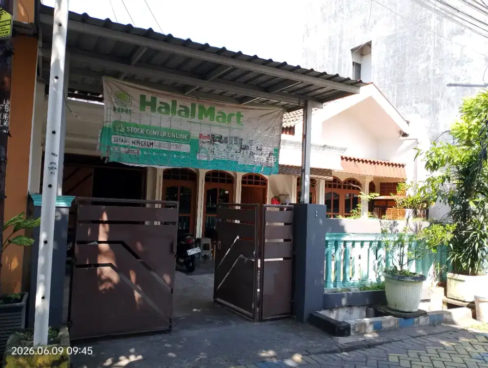 Dikontrakkan rumah dekat masjid Al Akbar Surabaya