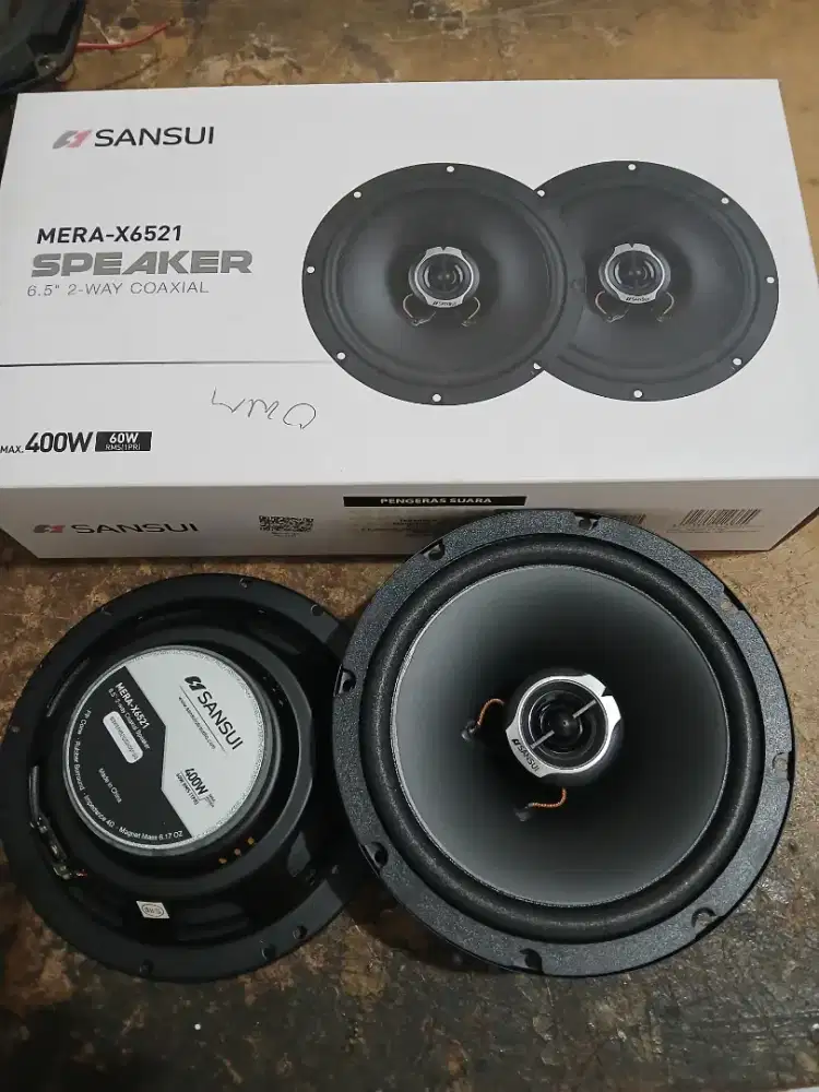 Speaker caoxial 6 inci sansui