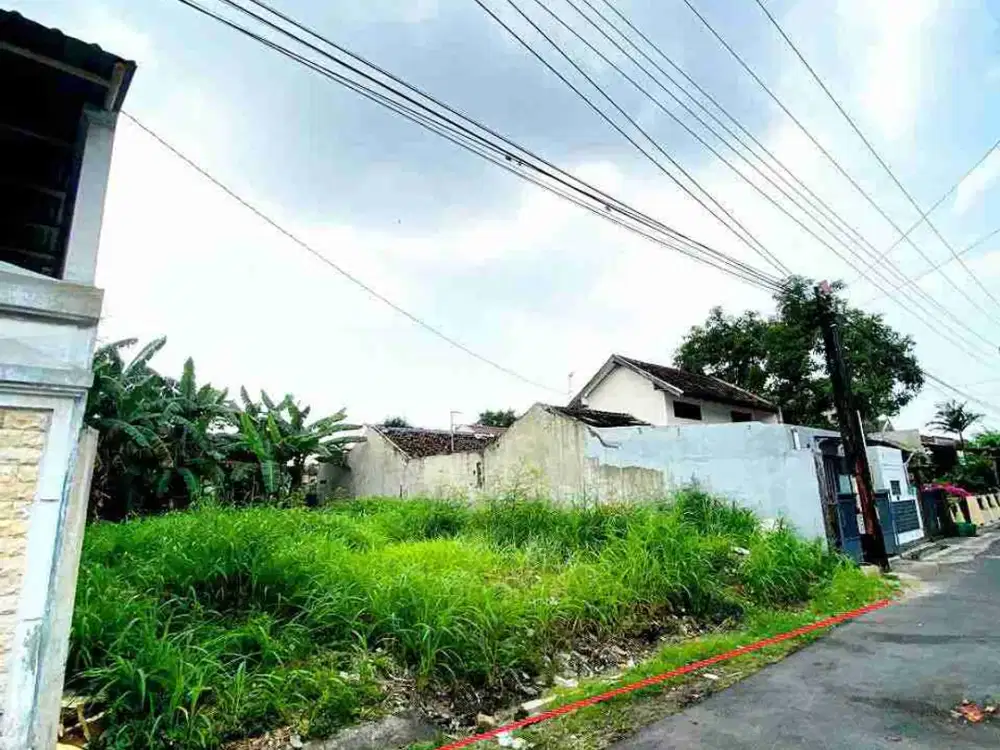 tanah kavling 310 m2 di SAMBENG Mangkubumen banjarsari solo kota