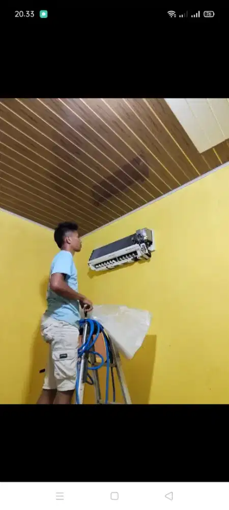 Jasa servis AC kulkas mesin cuci kompa air dll bergaransi
