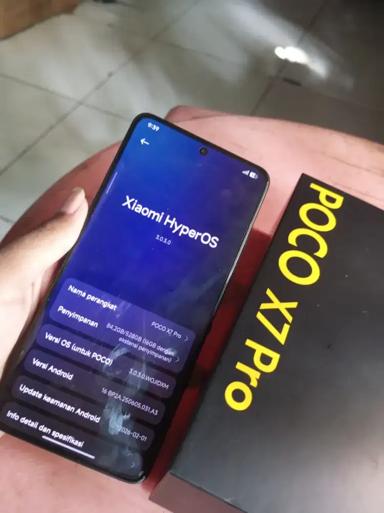 Poco x7 pro fullset