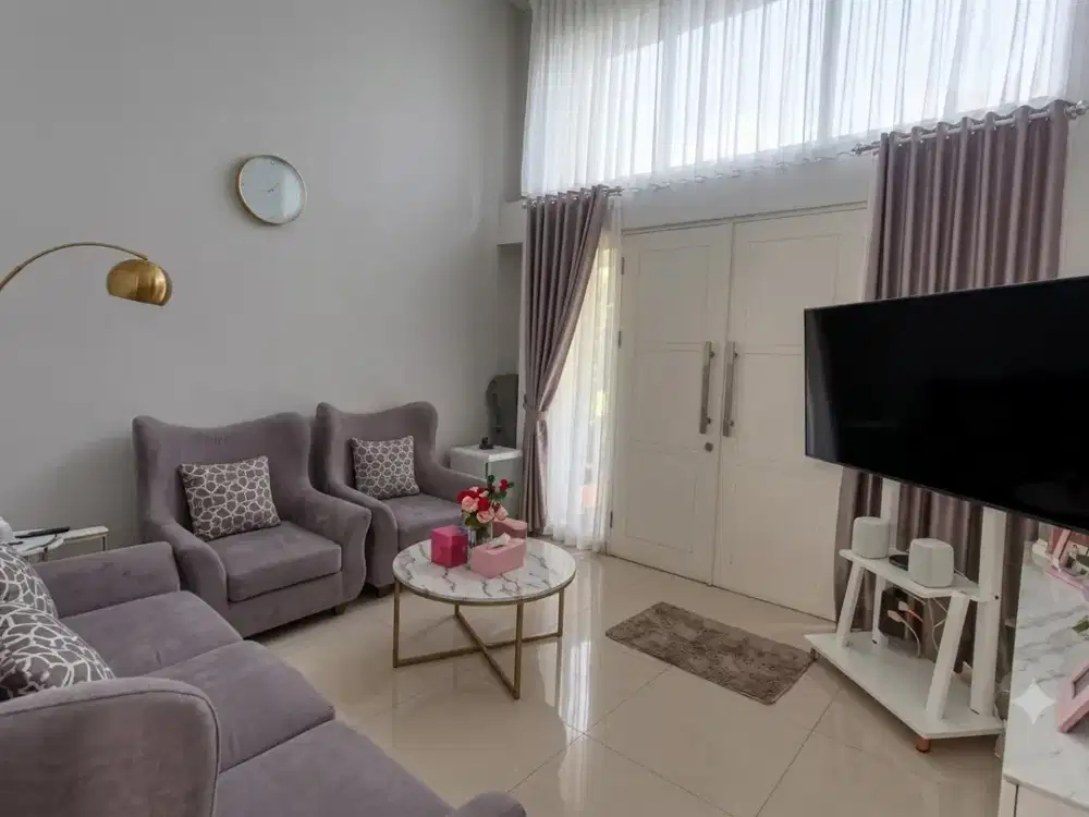 Rumah 3lt luas 10x18 180m 5KT Cluster Lotus Summarecon Bekasi