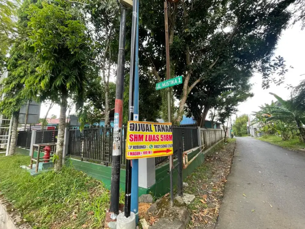 Dijual Tanah Lokasi Sangat Strategis