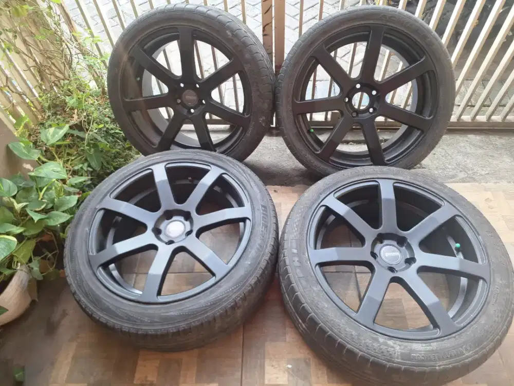 Velg Grora GS107 Matte Black R19 PCD [5x112 / 5x114,3]