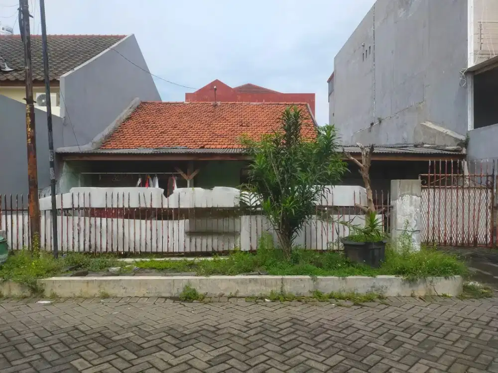 Rumah Murah Hitung Tanah Lokasi Gayungsari Surabaya Selatan Dekat Al Hikmah Polda Jatim Bandara Juanda