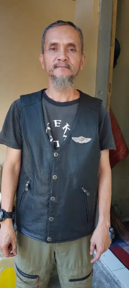 Leather Jacket.Vest Harley Davidson