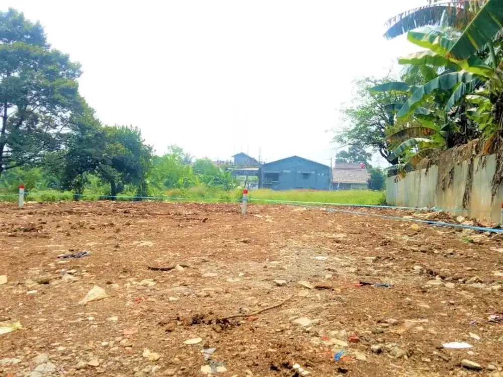 Dijual Tanah 20 Menit Tol Cikupa, 700 Rb-an Permeter