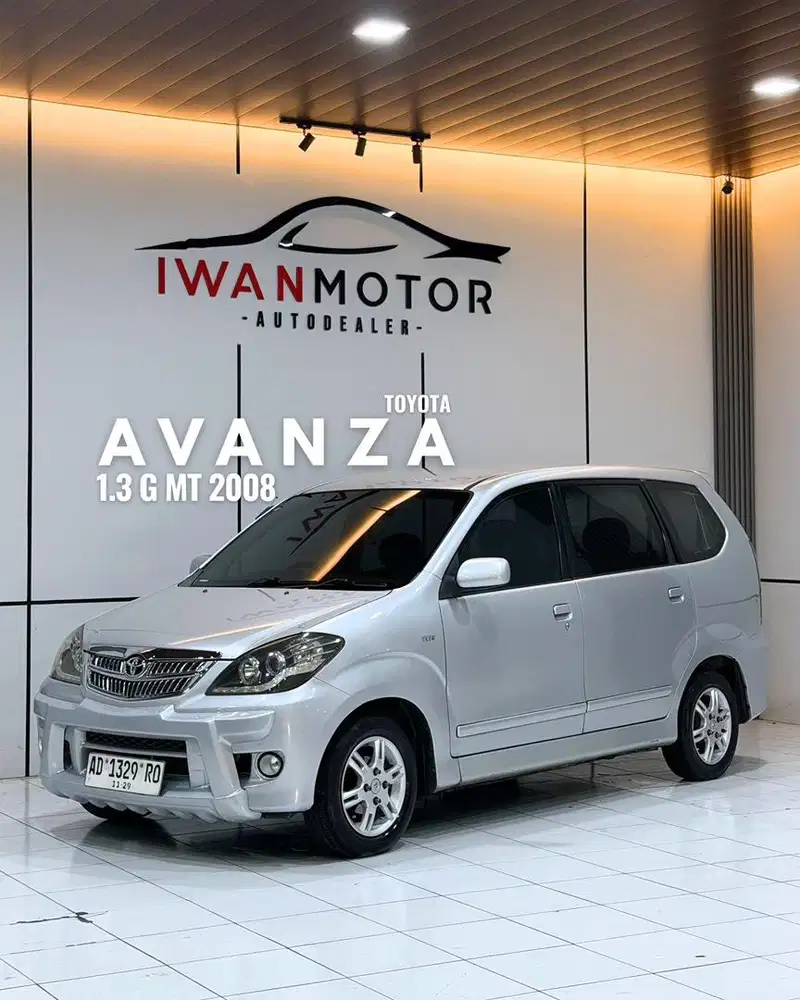 Asli AD! Toyota Avanza 1.3 G MT Tahun 2008