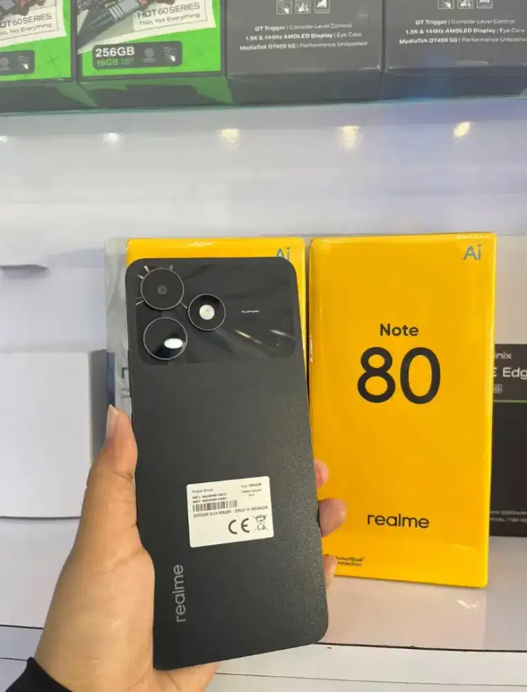 REALME NOTE 80 RAM 4GB+8GB ROM 128GB GARANSI RESMI 1TAHUN