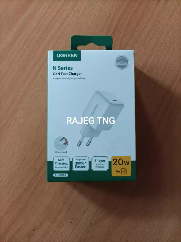 UGREEN GaN Fast Charger 20W [New] Harga Net
