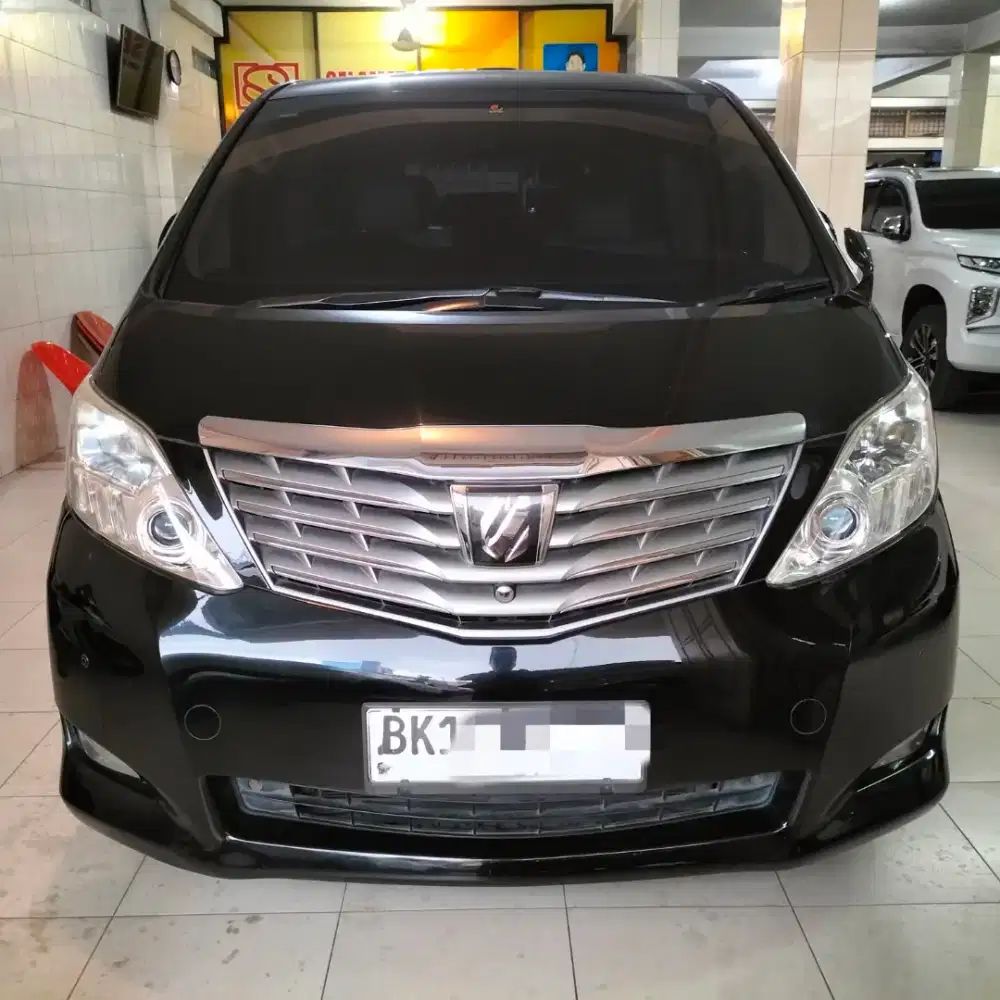 Toyota Alphard Premium Sound Hitam 2010