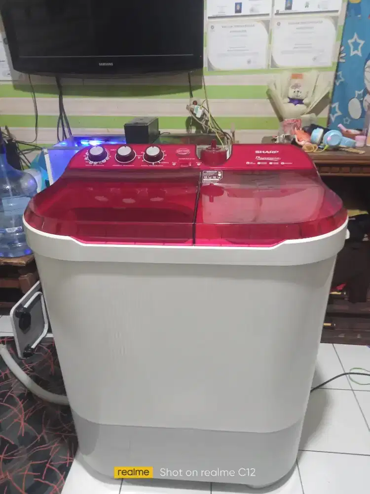 Mesin cuci mrek sharp 10 kg