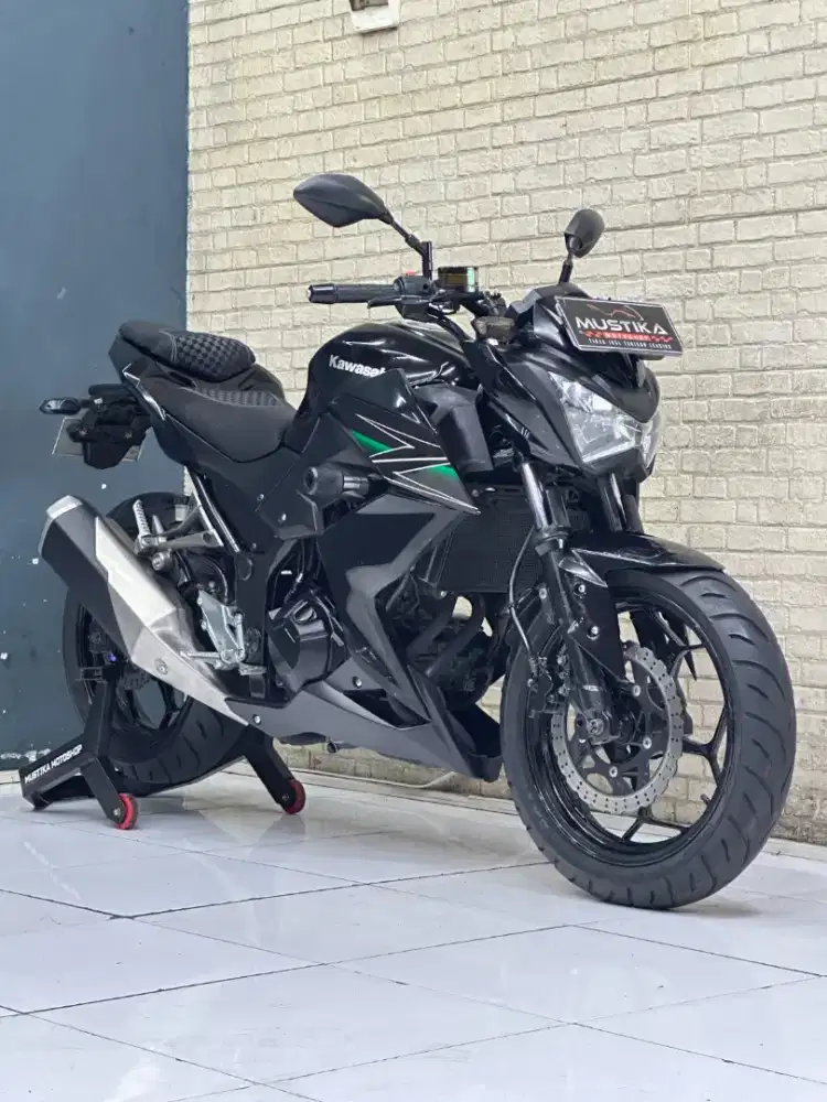 MOTOR 250cc HARGA TERJANGKAU‼️ KAWASAKI Z250 TH 2013 BLACK EDITION