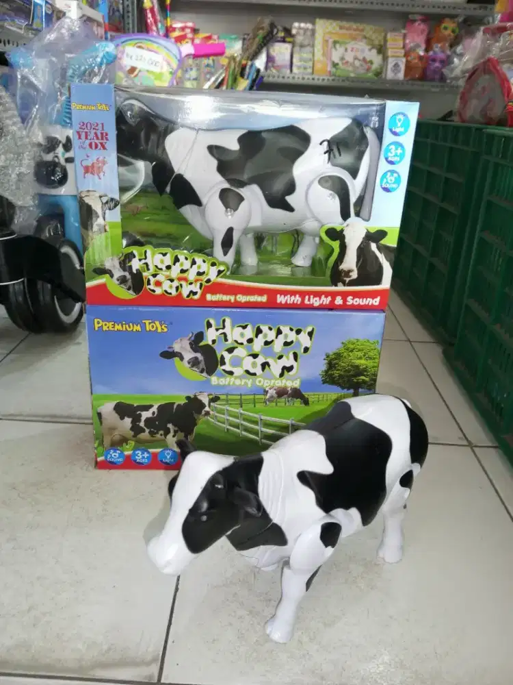Mainan Anak Sapi Batre besar
