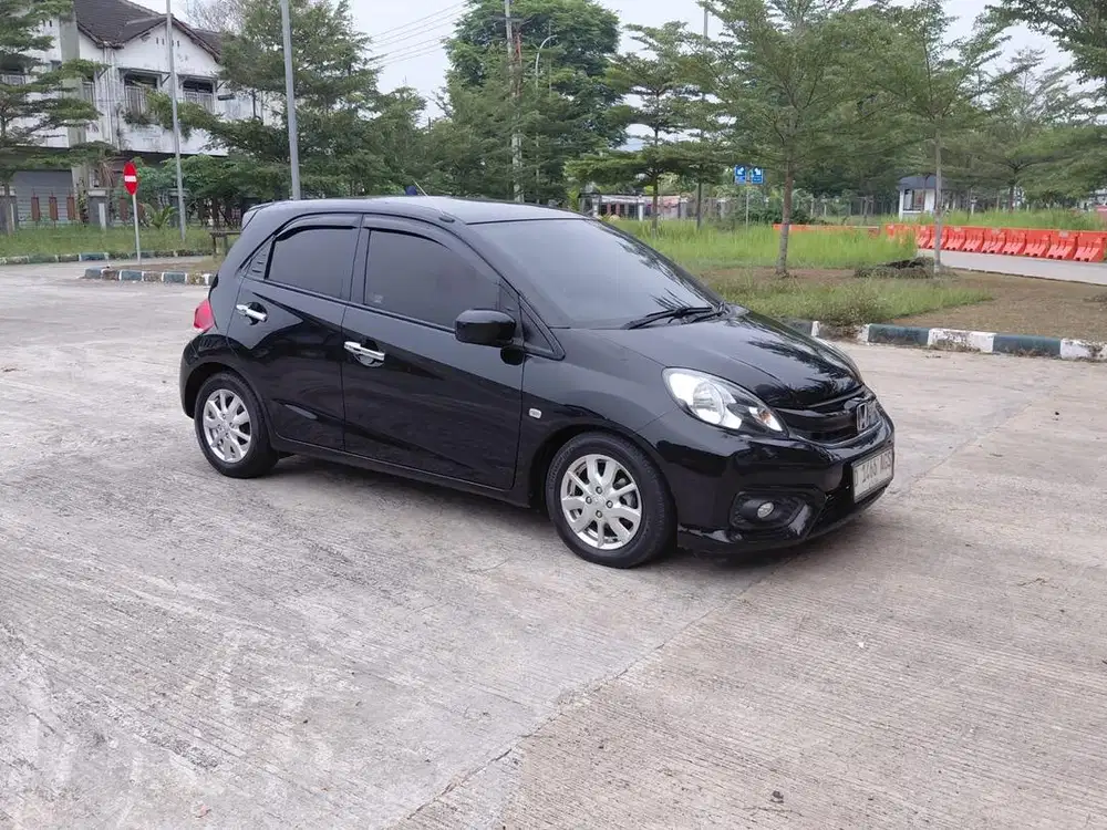 Honda Brio Satya E 1.2 Manual 2018 Hitam Metalik - Terawat Siap Pakai