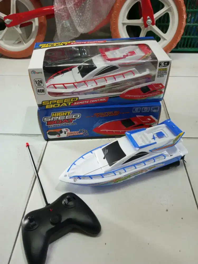 Mainan Anak Remot kapal speedboat