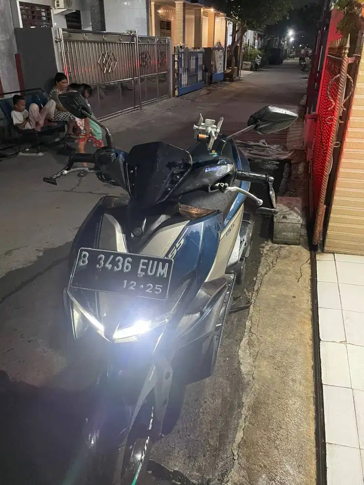 Dijual motor yamaha aerox type abs tahun 2018