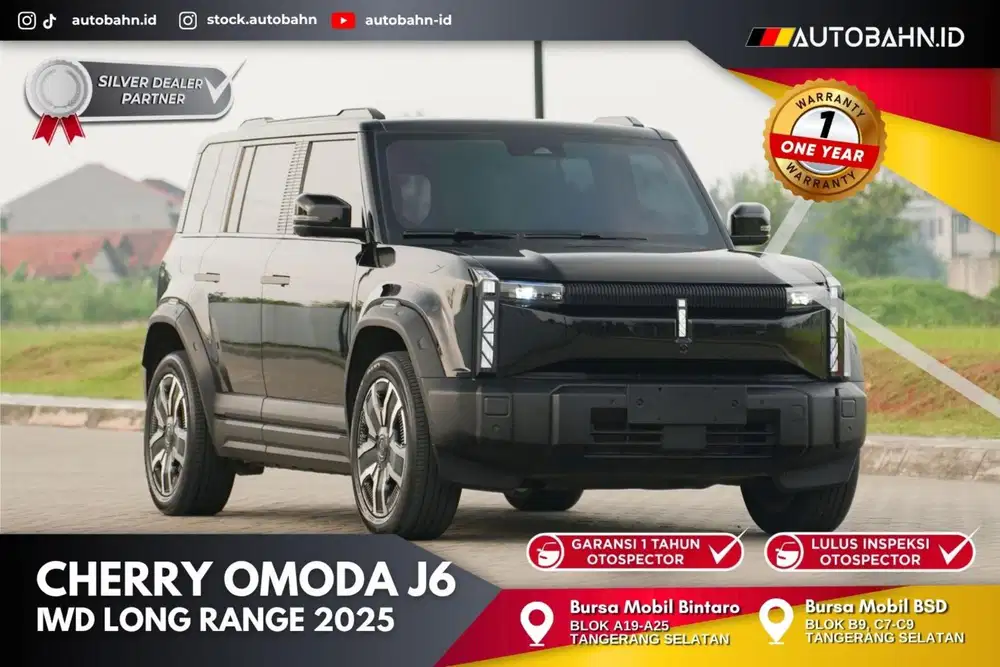 SECOND RASA BARU! Chery Omoda J6 EV IWD 4x4 Long Range 2025