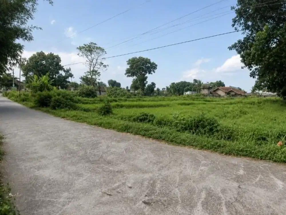 Dijual Tanah Pekarangan Strategis & Prospektif Di Kawasan Wisata Kuliner Pakem, Sleman Cocok Untuk Resto & Villa