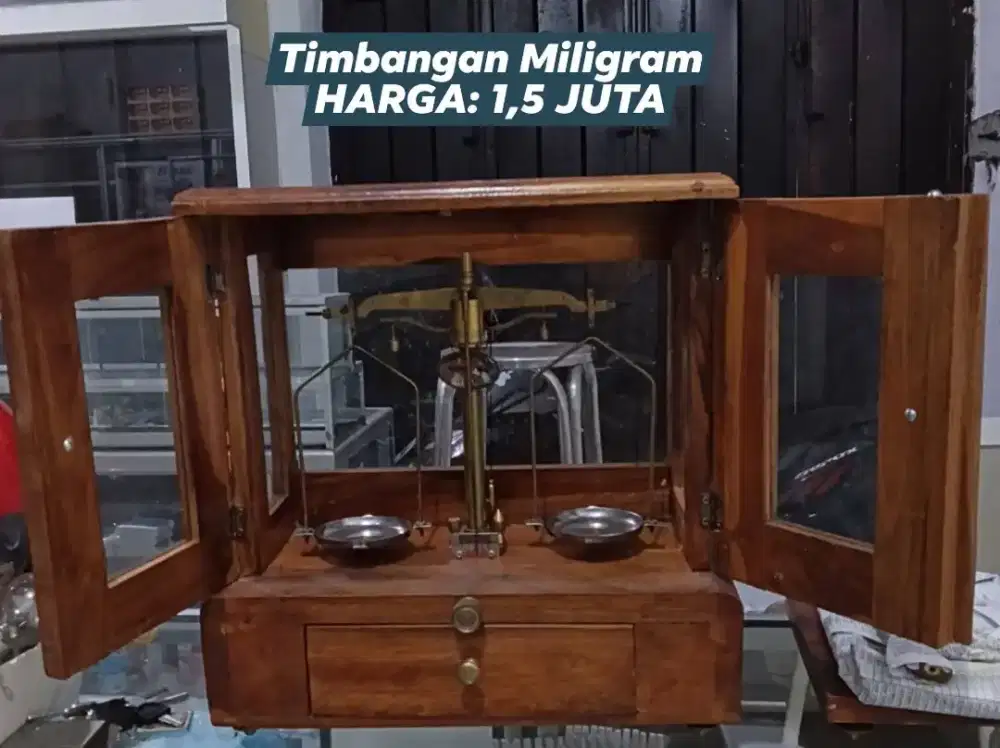 Timbangan obat Gram dan Miligram
