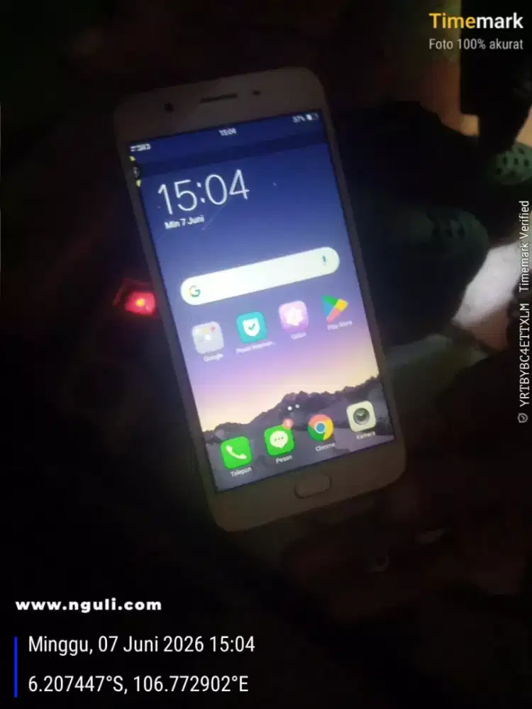 Di jual cepat hp merk Oppo fis ram 4/64 murah