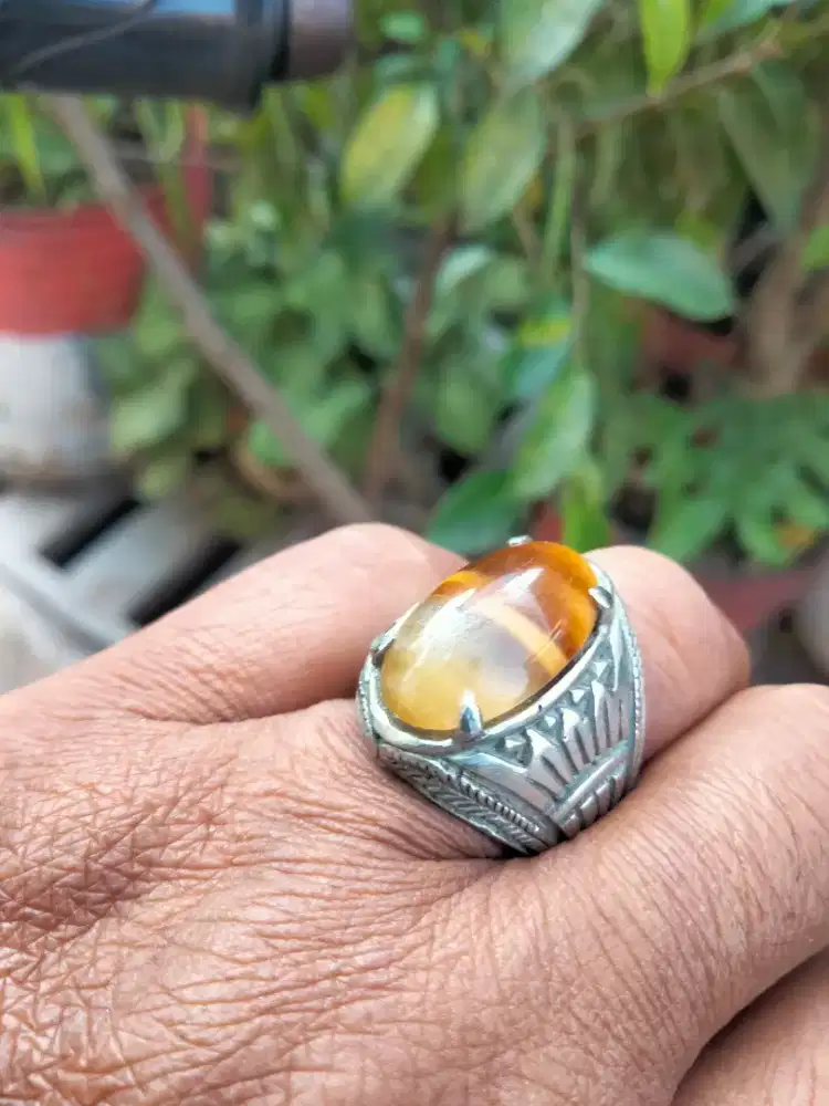 Natural batu Tiger eye kristal super langka