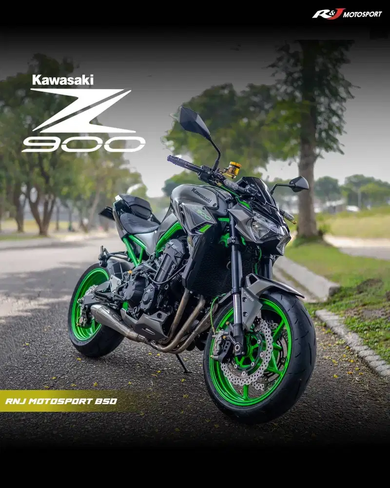 (Full Paper) Kawasaki Z900 Nik 2023 KM 1.000an Knalpot Hp Corse