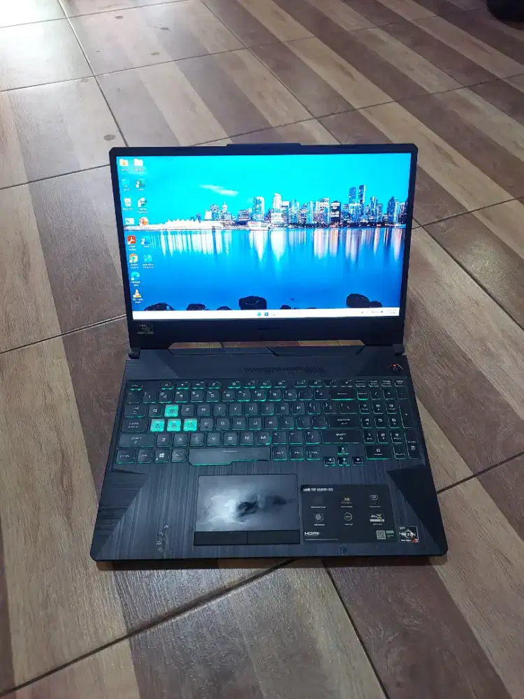 Laptop Asus tuf fx506L ryzen 5. Ram 16Gb. ssd 512Gb. Gtx1650Ti