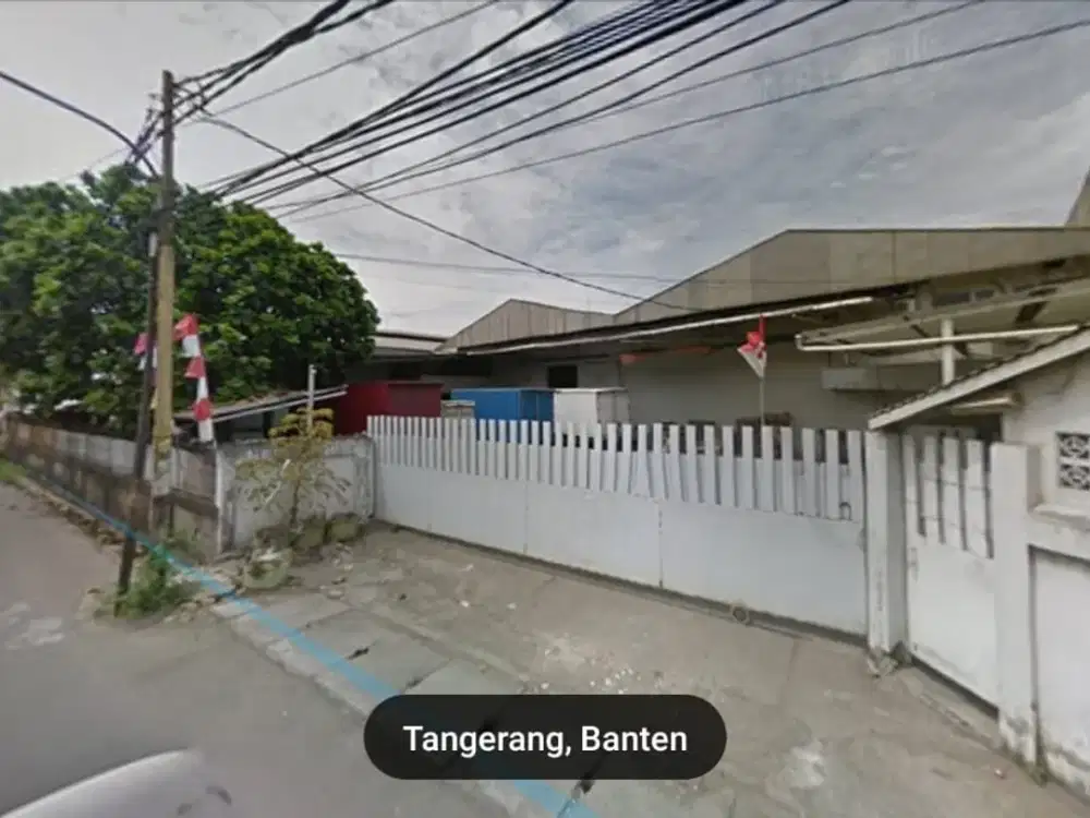 Di Jual Kavling berikut Bangunan Work Shop di Karawaci Tangerang
