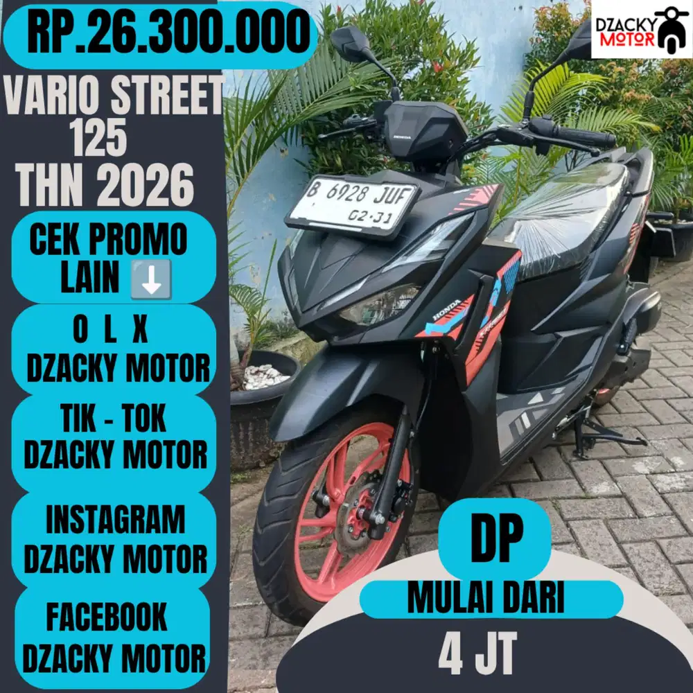 VARIO 125 STREET THN 2026 SECOND LIKE NEW