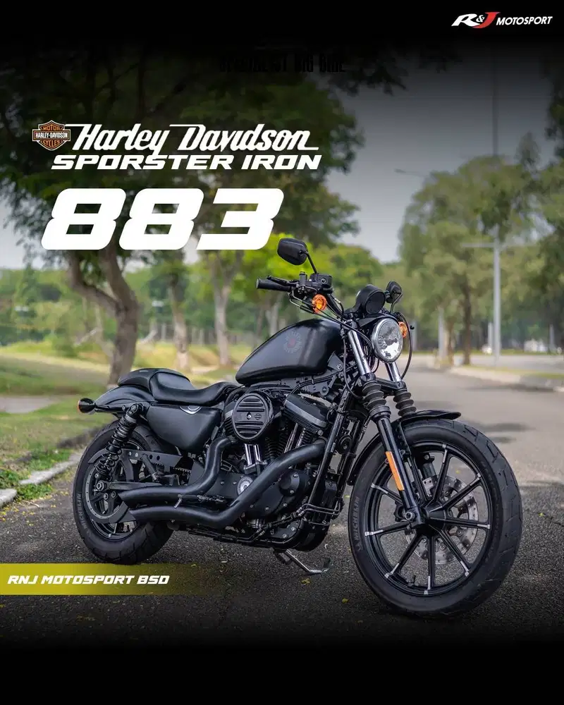 (Full Paper) Harley Davidson Sportster Iron 883 Nik 2020 KM 2.000an