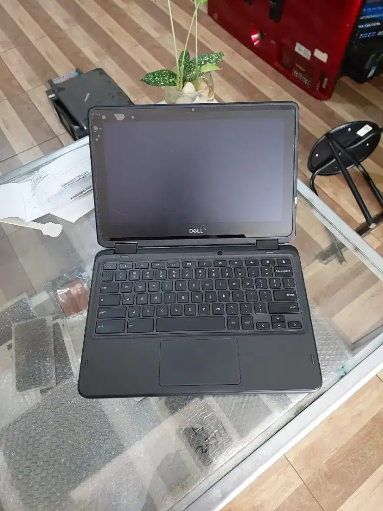 Dell chromebook bisa lipat 360 cocok utk sekolah kerja dll