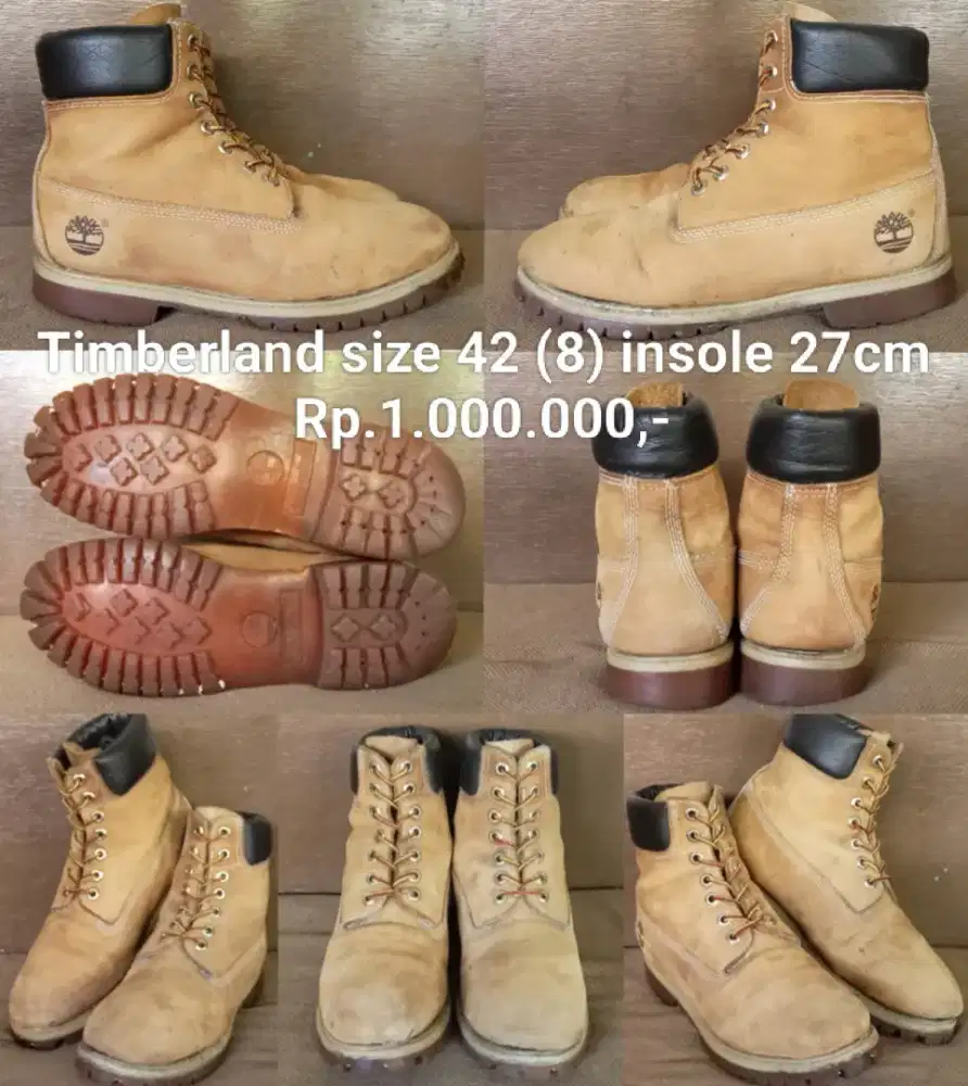 Sepatu boots Timberland size 42 (8)