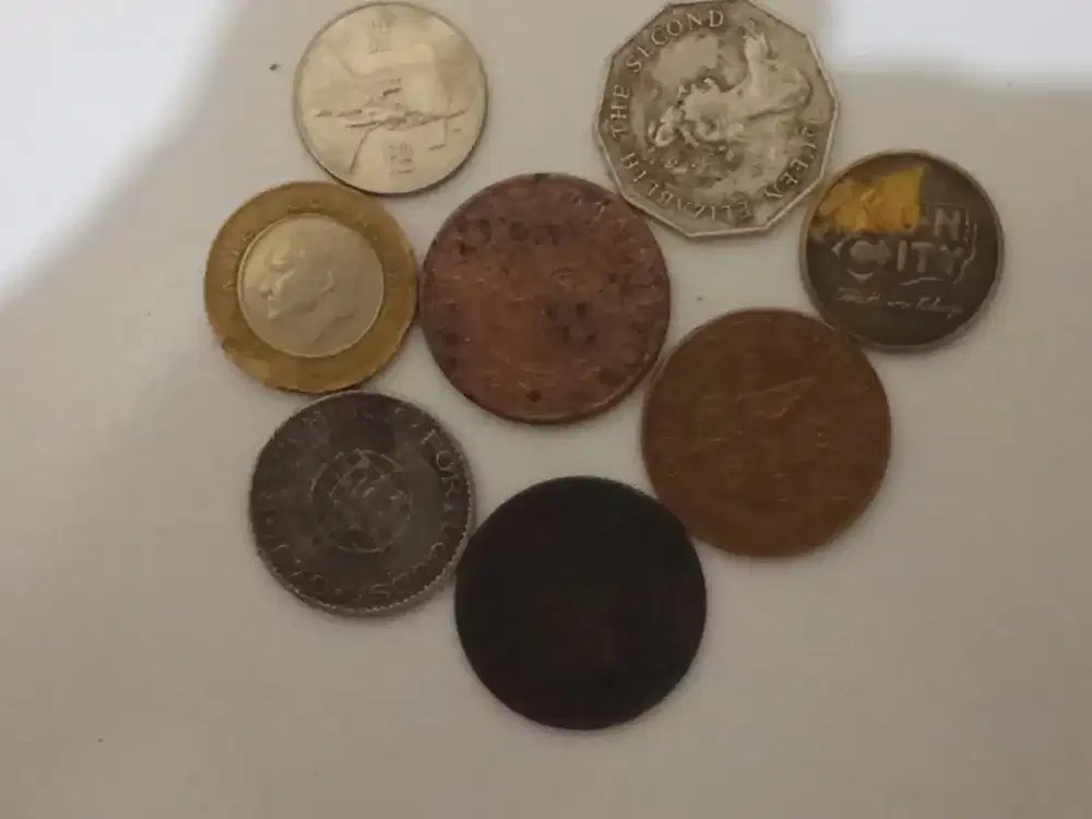 Jual koin kuno berbagai negara