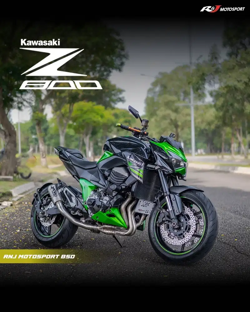 (Full Paper) Kawasaki Z800 Nik 2013 SPARK IT Exhaust