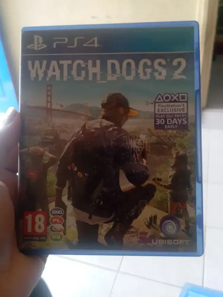 Kaset PS4 watch dogs 2