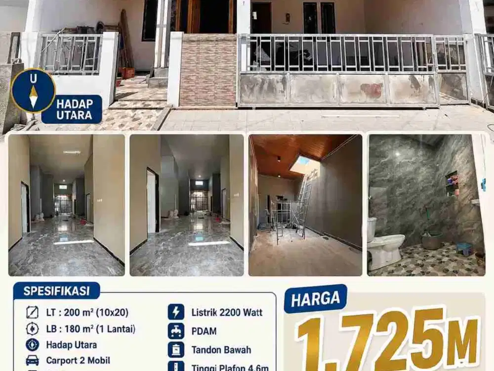 Rumah Baru siap Huni di Perum Rewwin, Waru, Sda