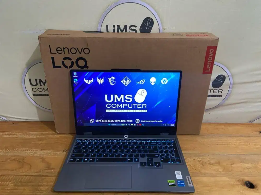 LENOVO LOQ 15IRX9 CORE I5 13450HX Ram 12GB SSD 512GB RTX 3050 6GB