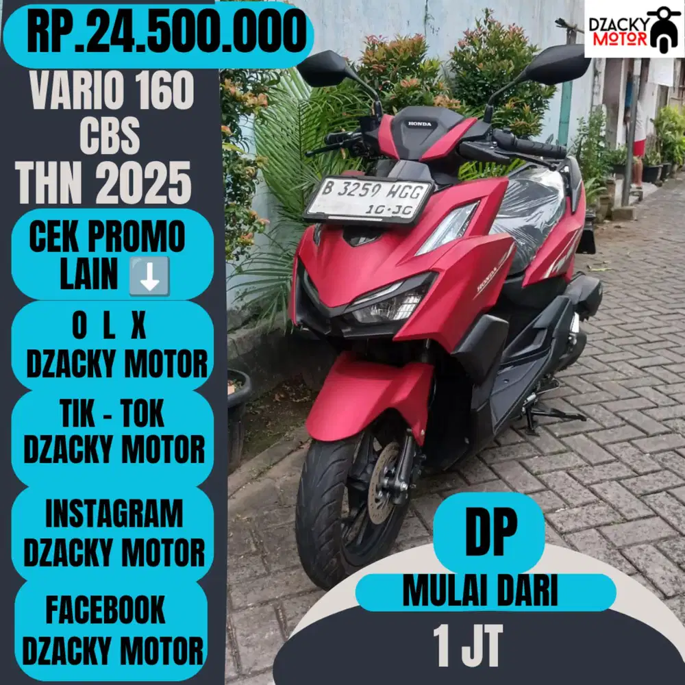 VARIO 160 CBS THN 2025 SECOND LIKE NEW