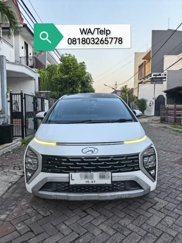 Stargazer Prime 2022 AT Matic Putih Two Tone captain seat 7 seater