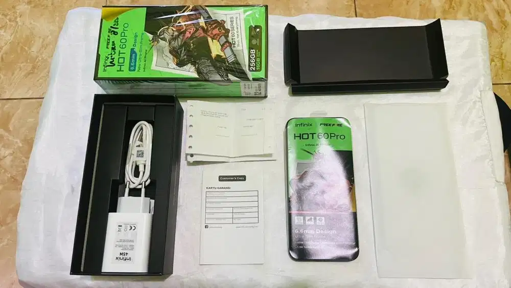 INFINIX HOT 60 PRO 8/256 BUKA DOS AJA NOTA LENGKAP